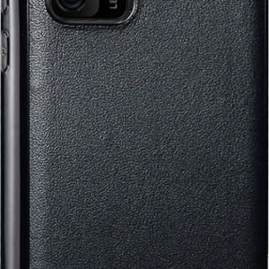 iCarer Grained Series Δερμάτινη Θήκη Huawei P40 - Deep Space Black (XHP40001-BK)