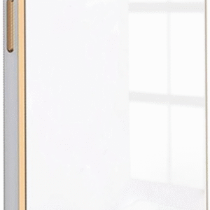 Bodycell Gold Plated - Θήκη Σιλικόνης Apple iPhone 14 Pro - White (5206015069307)