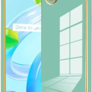 Bodycell Gold Plated - Θήκη Σιλικόνης Realme C30 - Mint Green (5206015070716)