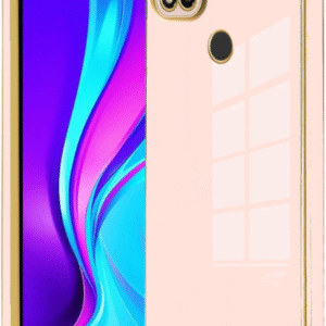 Bodycell Gold Plated - Θήκη Σιλικόνης Xiaomi Redmi 10A / Redmi 9C - Pink (5206015071966)