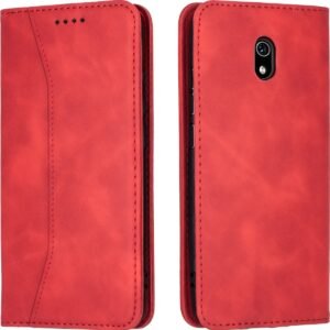 Bodycell Θήκη - Πορτοφόλι Xiaomi Redmi 8A - Red (5206015059216)