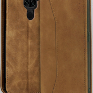 Bodycell Θήκη - Πορτοφόλι Xiaomi Redmi Note 9 - Brown (5206015059698)