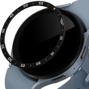 KW Bezel Ring Time Αλουμινίου - Samsung Galaxy Watch 5 44mm - Black / Silver (60203.01)