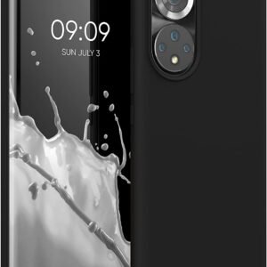KWmobile Θήκη Σιλικόνης Honor 50 Pro - Soft Flexible Rubber Cover - Black (55482.01)