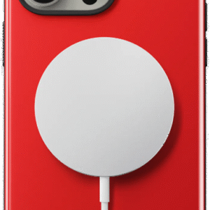 Nomad Sport Case - Σκληρή Θήκη MagSafe με TPU Bumper - Apple iPhone 15 Pro Max - Night Watch Red (NM01585585)