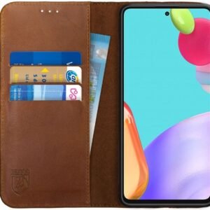 Rosso Deluxe Δερμάτινη Θήκη Πορτοφόλι Samsung Galaxy A73 5G - Brown (8719246343599)