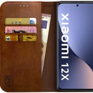 Rosso Element PU Θήκη Πορτοφόλι Xiaomi 12 / 12X - Brown (8719246358463)