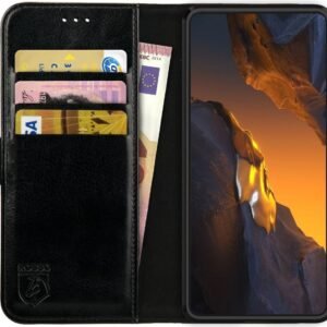 Rosso Element PU Θήκη Πορτοφόλι Xiaomi Poco F5 - Black (8719246401183)