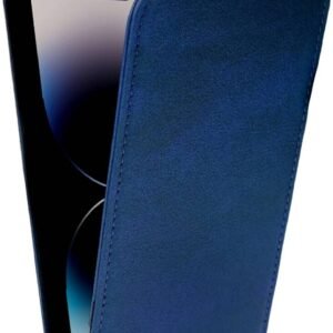 Rosso Element Vertical Flip Case - Flip Θήκη Πορτοφόλι Apple iPhone 14 Pro - Blue (8719246407017)
