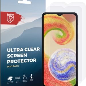 Rosso Ultra Clear Screen Protector - Μεμβράνη Προστασίας Οθόνης - Samsung Galaxy A04 - 2 Τεμάχια (8719246376719)