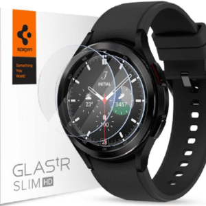 Spigen Tempered Glass GLAS.tR Slim HD - Αντιχαρακτικό Γυαλί Οθόνης Samsung Galaxy Watch Classic 4 42mm / Watch 3 41mm - Clear - 3 Τεμάχια (AGL03843)
