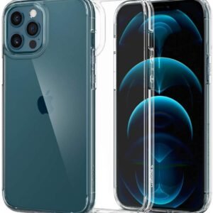 Spigen Θήκη Ultra Hybrid Apple iPhone 12 Pro Max - Crystal Clear (ACS01618)