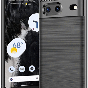 Techsuit Carbon Silicone - Θήκη Σιλικόνης Google Pixel 7 - Black (5949419018570)