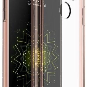 Ringke (Fusion) Διάφανη Θήκη LG G5 με TPU Bumper Rose Gold + Screen Protector (7709)