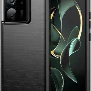 Spacecase Carbon - Θήκη Σιλικόνης - Xiaomi 13T / 13T Pro - Black (5905719105198)