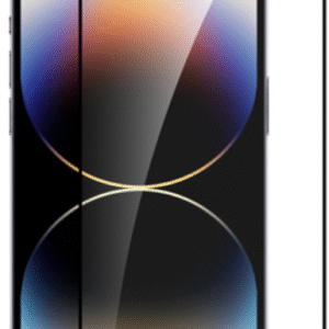 Vivid Full Face Tempered Glass - Αντιχαρακτικό Γυαλί Οθόνης Apple iPhone 15 Pro - Black (VITEMP397BK)