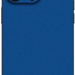Αυτοκόλλητο Skin Προστασίας Πλάτης iPhone 16 Pro Gams Premium Vinyl Skin Back Plate - Blue Satin Matte (GAMS-VNL-SKIN-BSM-001-084)