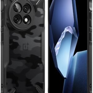 Θήκη OnePlus 13R Ringke Fusion X Σκληρή - Camo Black (8800293851875)